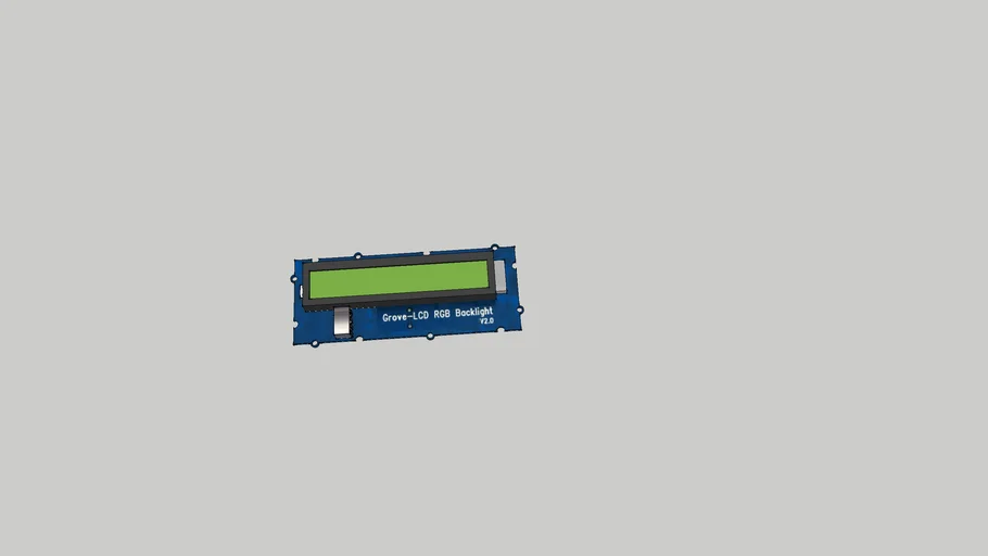 MODULE LCD 16X2 RÉTROÉCLAIRÉ RGB - GROVE