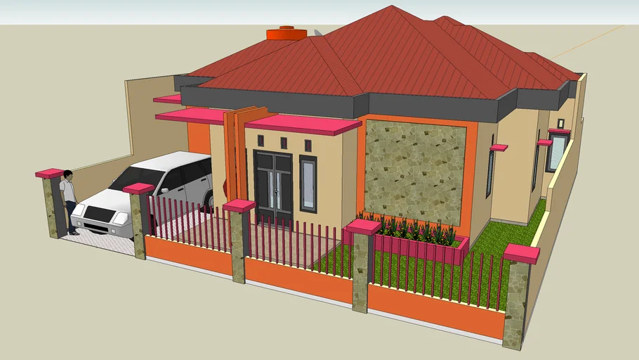 rumah belum jadi