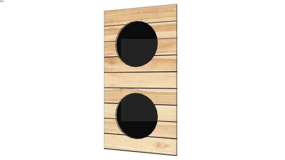 TACHO BASURA MADERA
