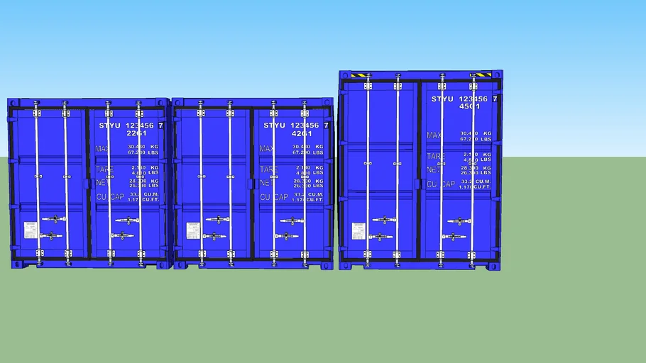 CONTAINER 20GP AND 40GP AND 40HC