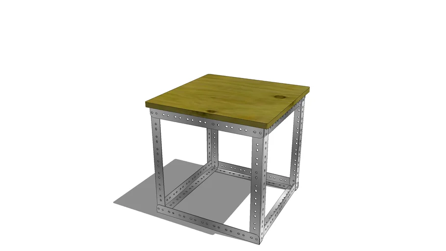 Mesa de Apoio Industrial | Industrial Side Table