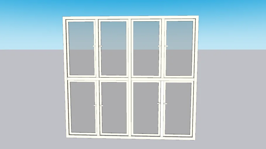 Aluminum OPen Window | 3D Warehouse