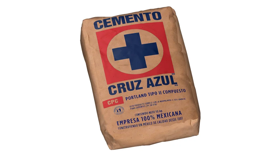 Costal de cemento Cruz Azul