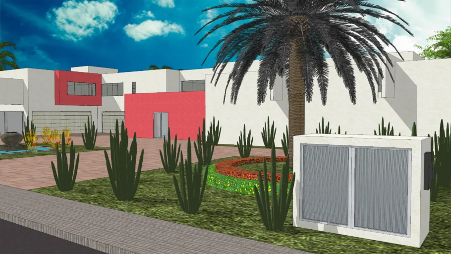 Residencia de campo estilo funcionalista (Merida, Yucatan) 