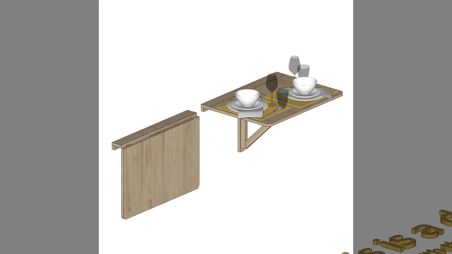 NORBO  Folding Table - IKEA (dynamic component)