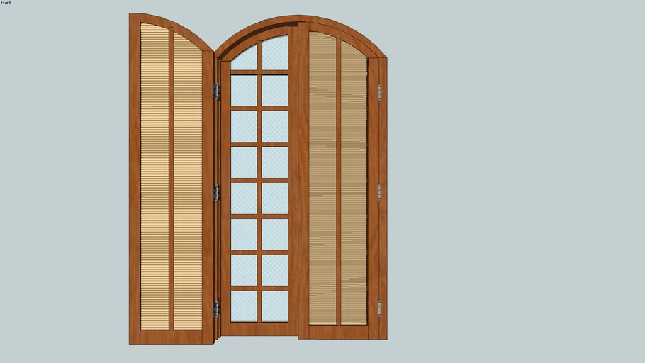 Porta 4 folhas