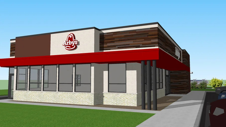 New Arby's Restaurant Exterior