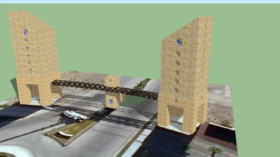 Acceso fraccionamiento Punta del Este, León Gto. México