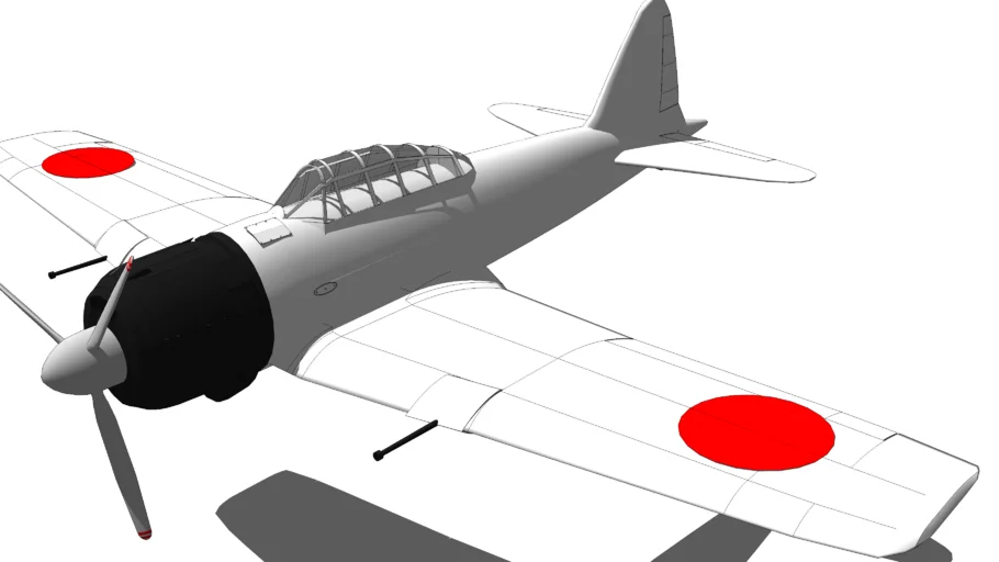 A6M3 Model 32 Mitsubishi "Zero" Fighter Aircraft
