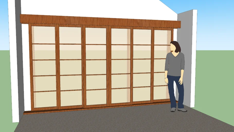 Shoji Screen Window Wall
