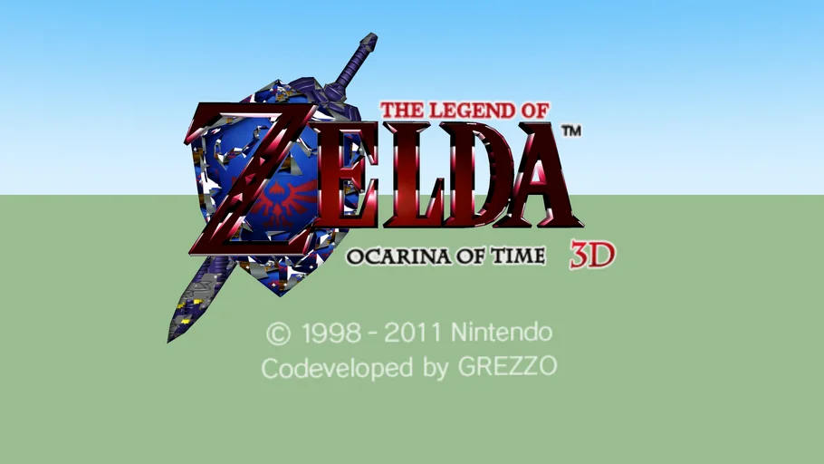 Title Logo (Ocarina of Time 3D)