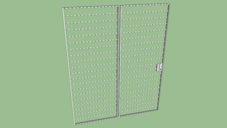 Reja con Puerta