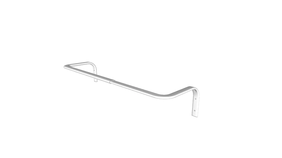 MULIG Ikea Clothes bar, white