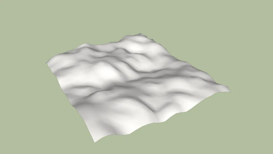 Mountain Terrain | 3D Warehouse