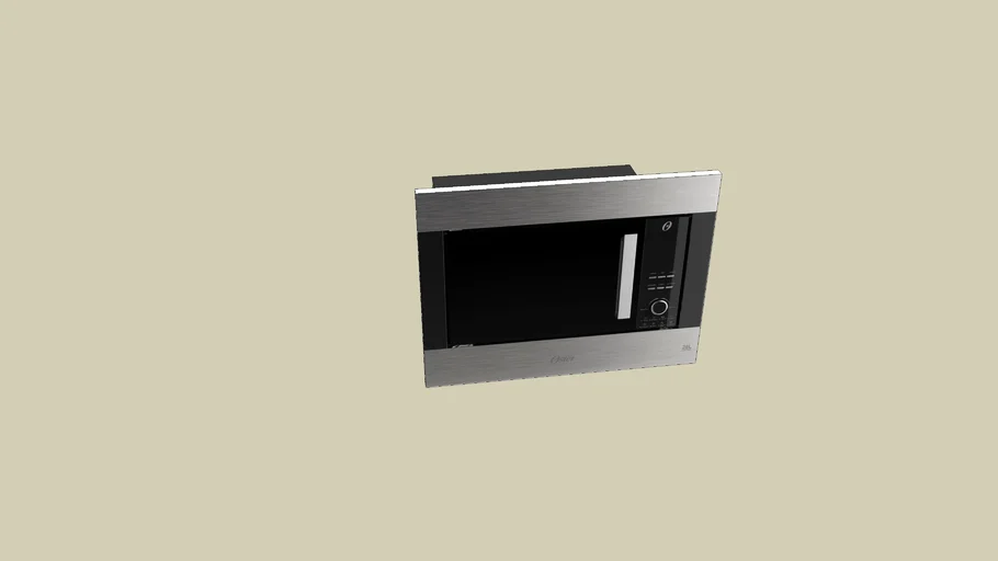 Micro-ondas de Embutir Oster Black Inox 26L.skp