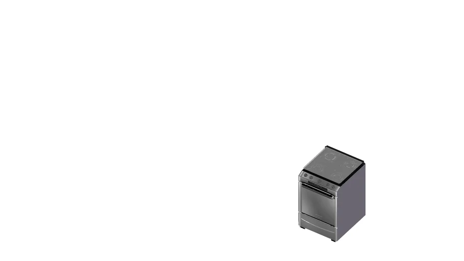 Fogão Brastemp 4 bocas branco com grill H 93 x 49,9 x 65,4 cm
