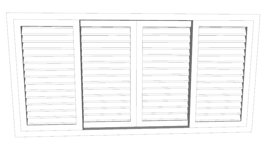 JANELA VENEZIANA 1,00 X 2,00m