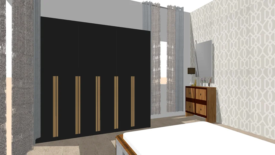 master bedroom kakatiya hills