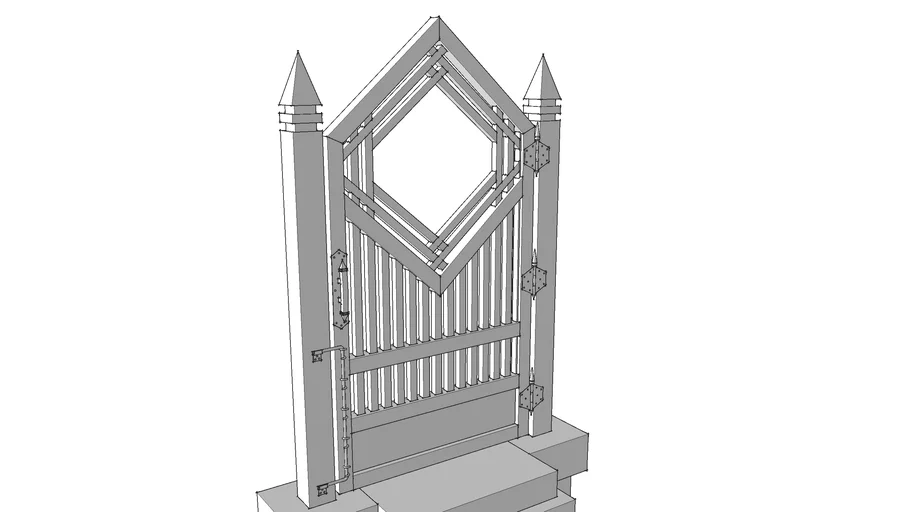 Garden Gate Hexagon