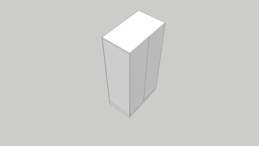 Double Door Wardrobe