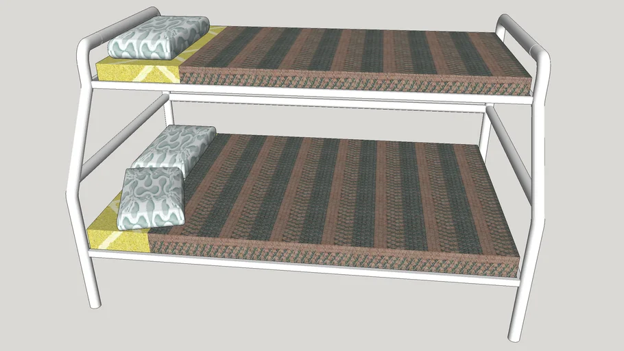 Bunk Bed also known in the Philippines as an "Up and Down" bed