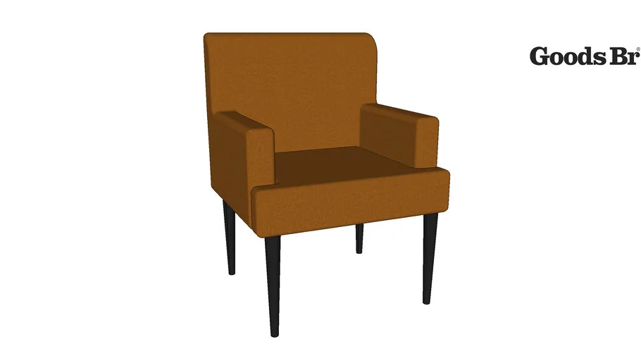 300049#POLTRONA KING VELUDO TERRACOTA
