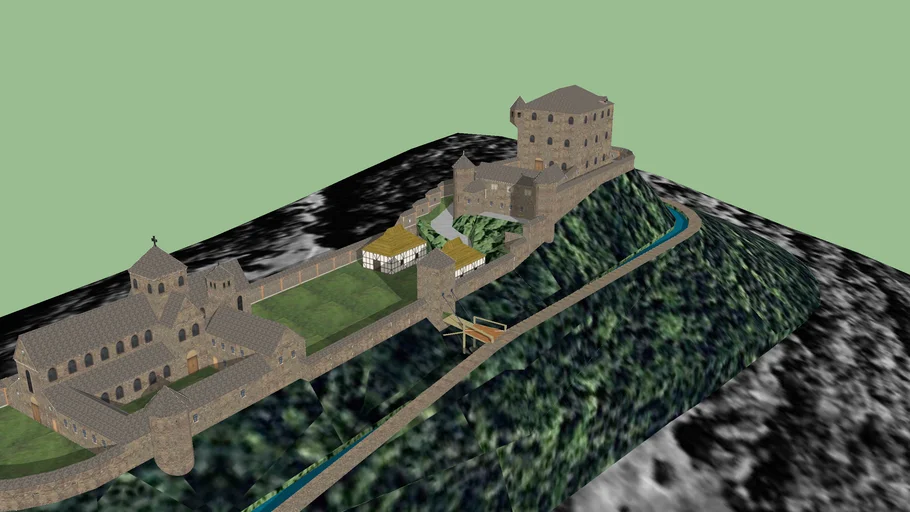 Remigiusburg (Rekonstruktion)