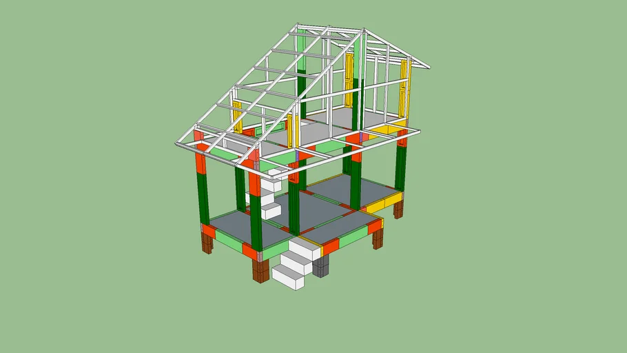 Modul Rumah Panggung RUMI15