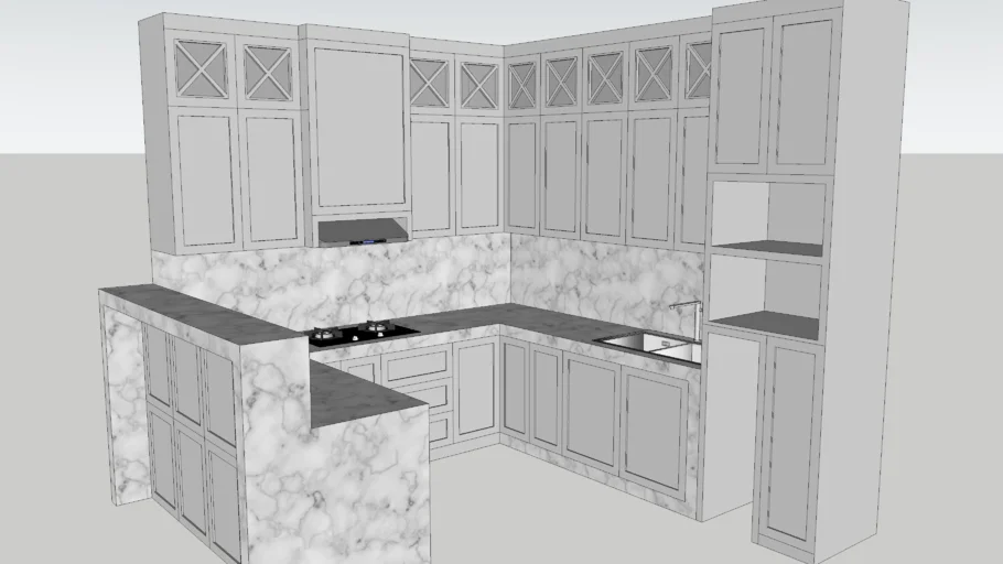 kitchenset american klasik
