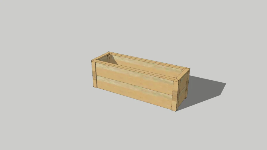 Wood Planter Box