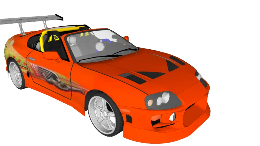 The Fast And The Furious Toyota Supra