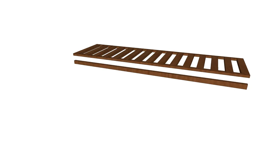 Ventilated Closet Shelf & Rod