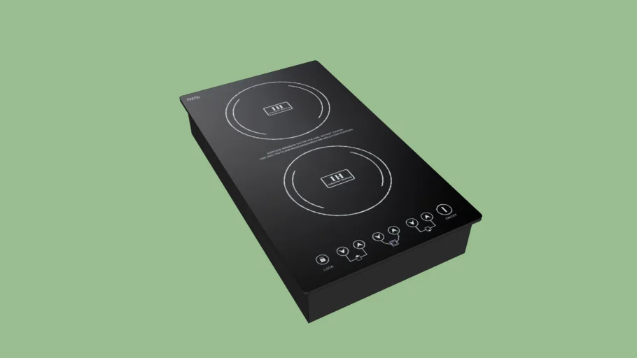 Summit 2-Burner Built-In Induction Cooktop
