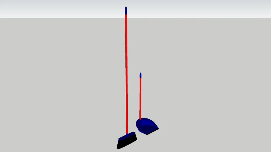Escoba + recogedor - Broom + dustpan