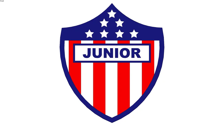 ESCUDO DEL JUNIOR DE BARRANQUILLA