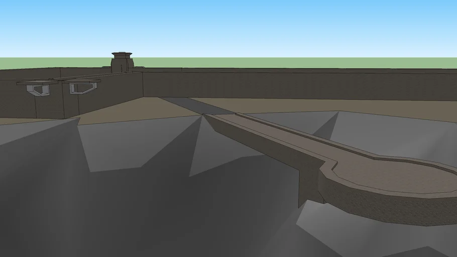 Abandoned NWC warehouse base
