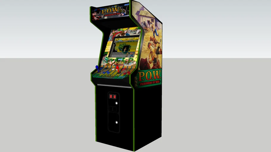 P.O.W. Prisoners of War arcade game