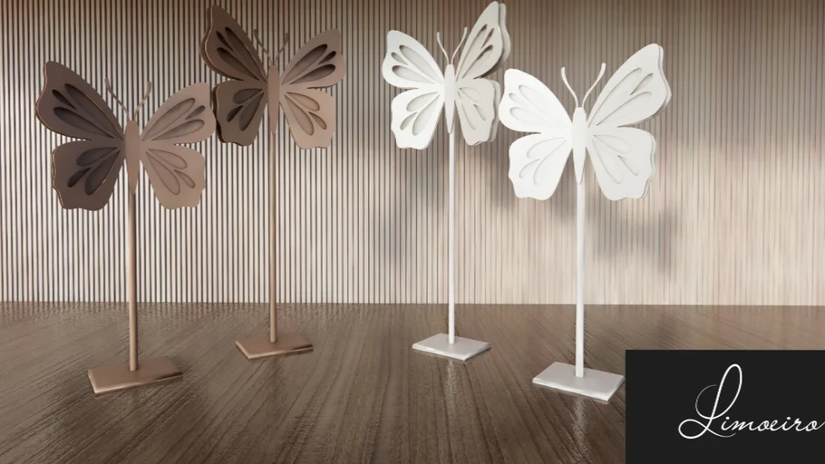 Enfeite Butterfly - 12x28x07/14x33x07