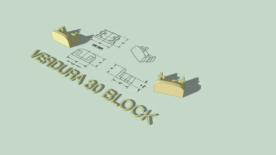 Verdura® 30 Retaining Wall Block