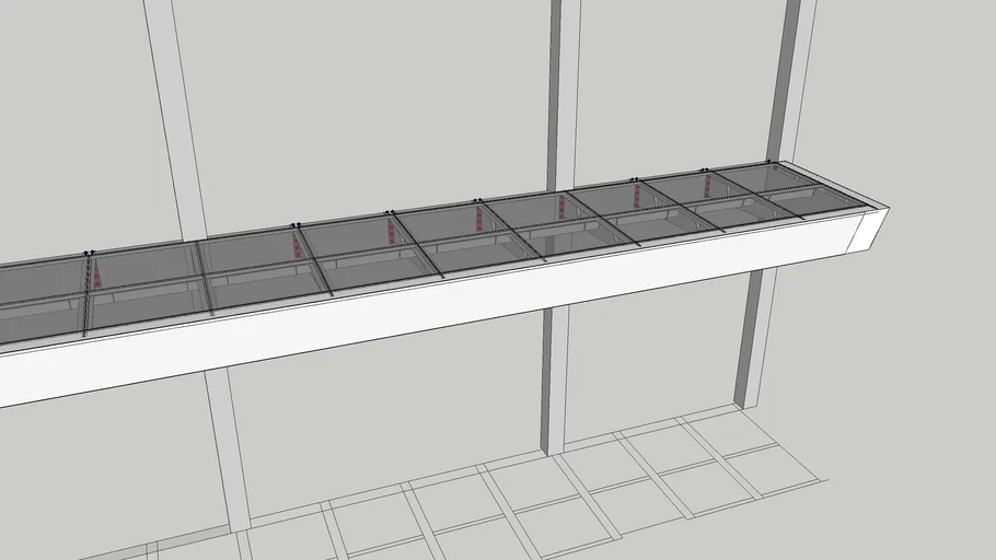 Canopy with steel