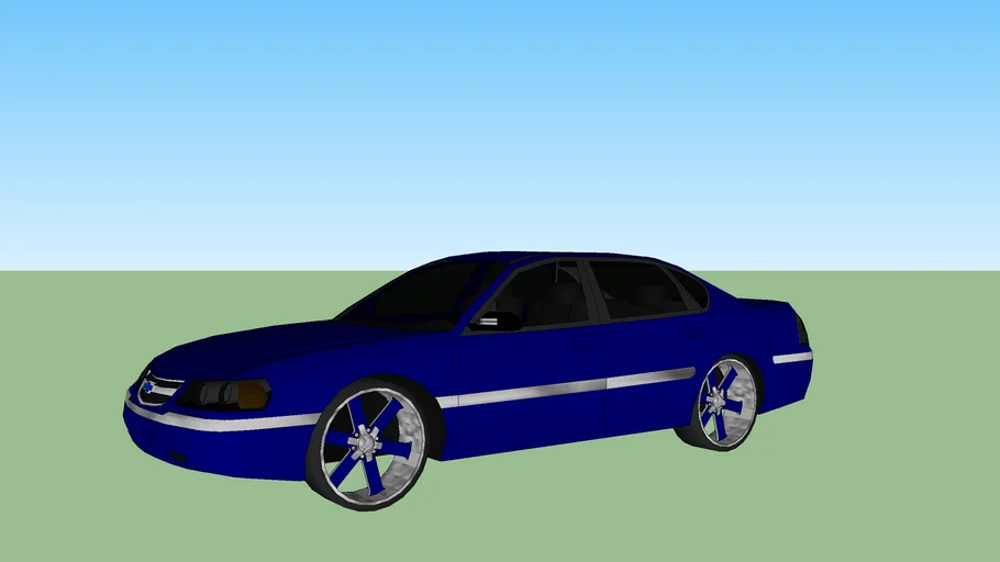 a simple customized 2000 Chevrolet Impala