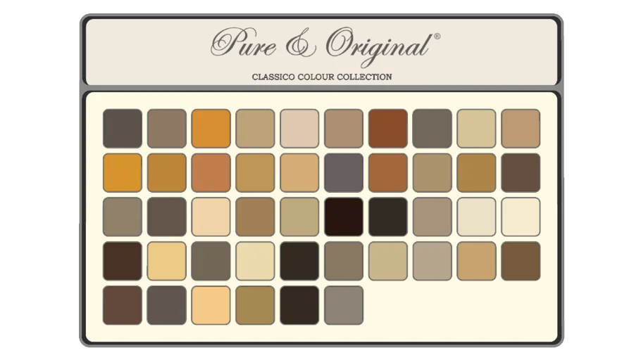 FIC x Pure & Original Colour Palette - Classico Yellow-Brown | 3D Warehouse