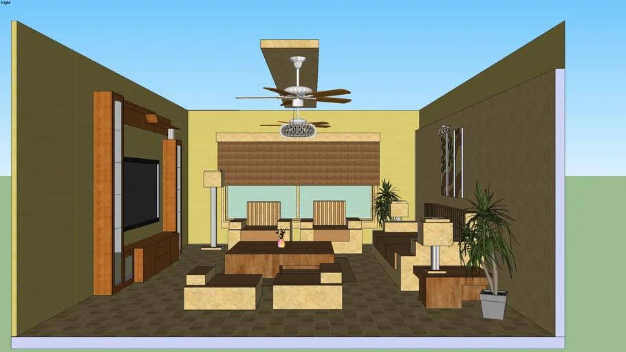 Living room | 3D Warehouse