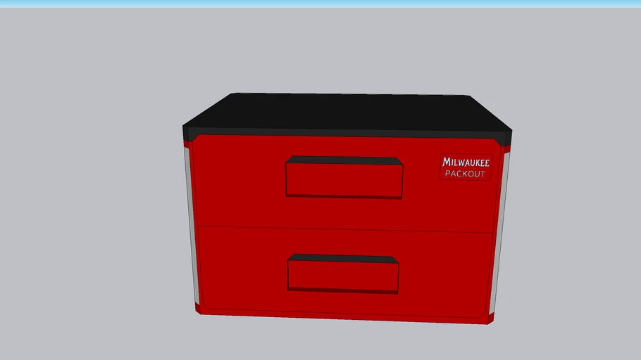 Milwaukee 2 Drawer Packout
