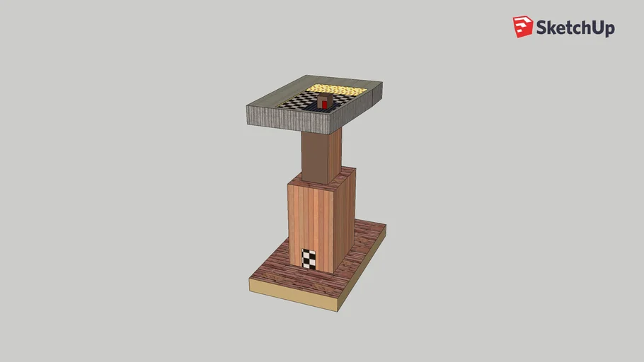 Maqueta del ascensor