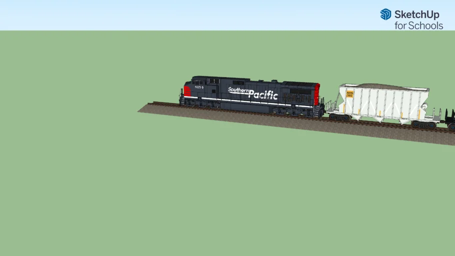 Southern Pacific Train (UPGRADED)