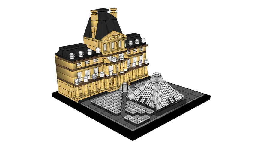 louvre lego
