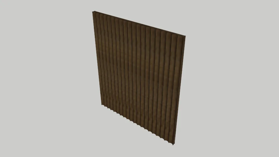 grooved wall panel