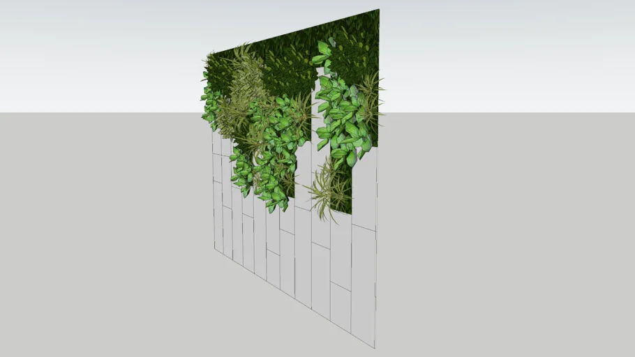 green wall