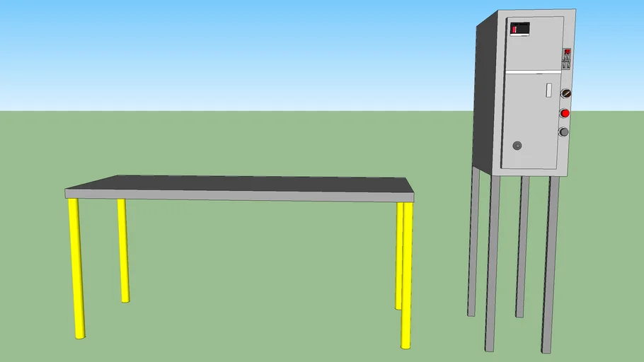 Fire System Control Panel | 3D Warehouse